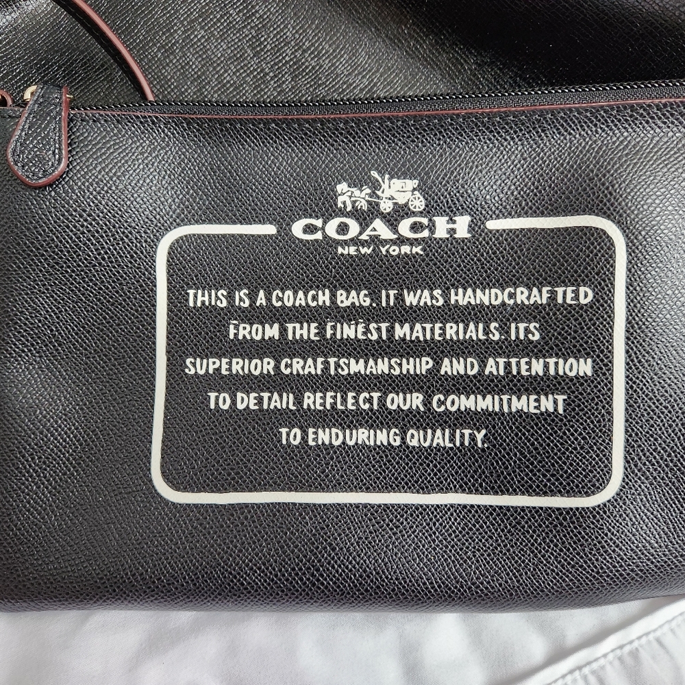Coach Convertible Tote With 2 Clutch Inserts - Picture 8 of 8